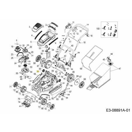 ARBRE CENTRAL 731-10695 ORIGINAL MTD | NewgardenParts.com
