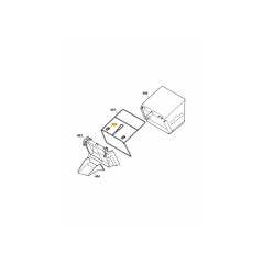 Barra di bloccaggio nera 4921309 ORIGINALE MTD | NewgardenParts.com