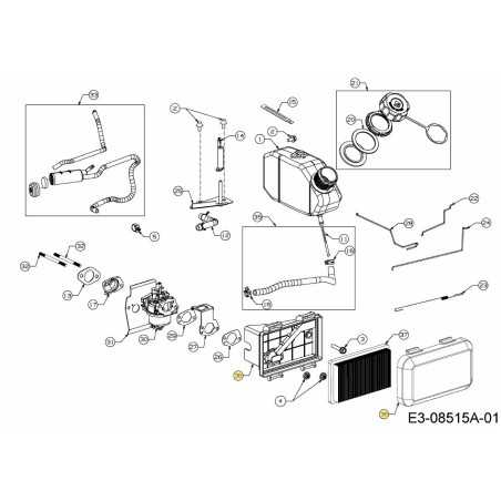 AIR CLEANER HOUSING ASM. 751-14439 ORIGINAL MTD | NewgardenParts.com