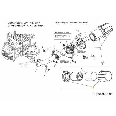 AIR CLEANER HOUSING ASSY 751-14506 ORIGINAL MTD | NewgardenParts.com