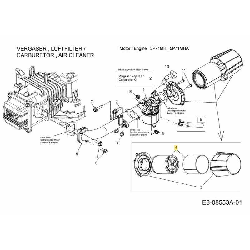 Luftfilter-Kit 751-14512 Original MTD Luftfilter-Kit 751-14512 Original MTD
