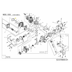 ELEMENT, LUFTFILTER 092.63.036 ORIGINAL MTD | NewgardenParts.com