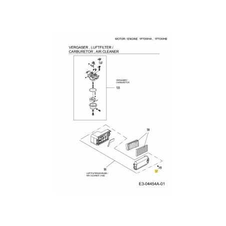 AIR CLEANER THUMB SCREW 751-10297 ORIGINAL MTD | NewgardenParts.com