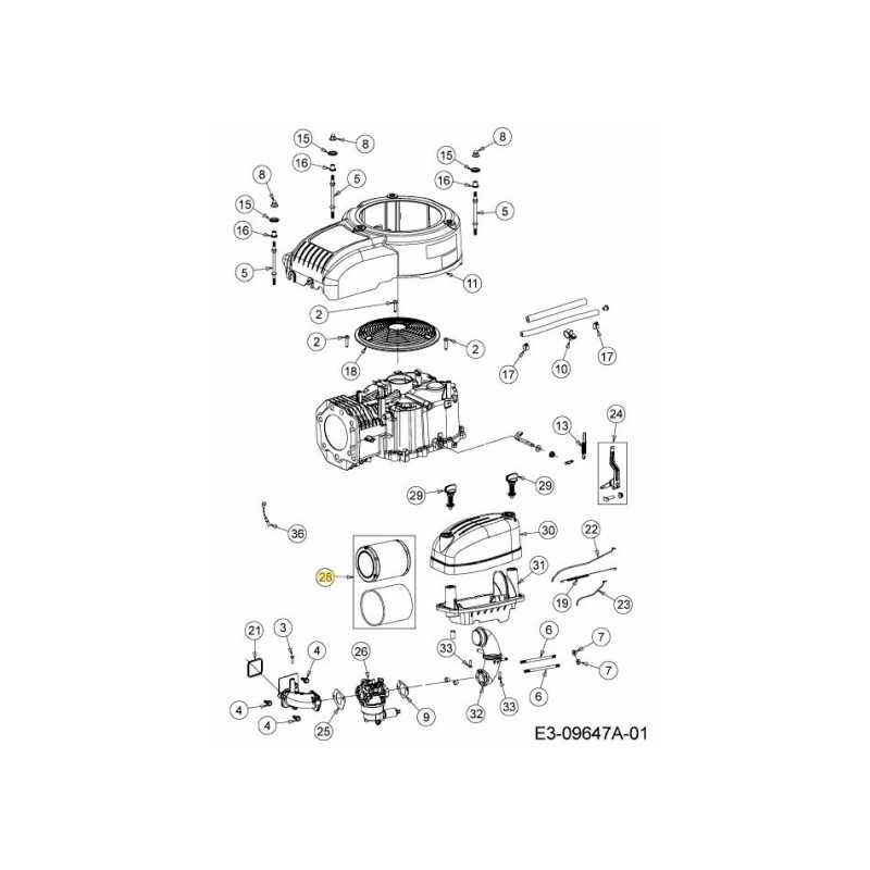Luftfilter mit Vorfilter 737-05066 Original MTD