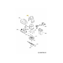 air duct cover 4939314 ORIGINAL MTD | NewgardenParts.com