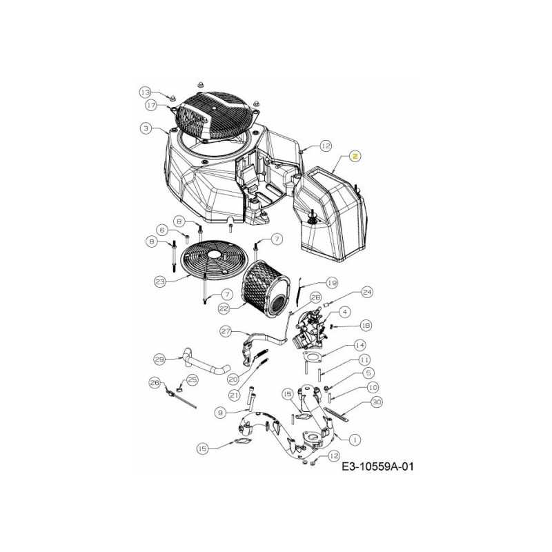 COPERCHIO FILTRO ARIA 631-05508 ORIGINALE MTD