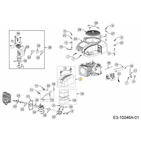 AIR FILTER COVER ASSY 751-14458 ORIGINAL MTD | NewgardenParts.com