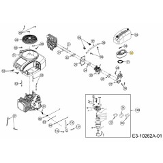 AIR FILTER METAL 737-05122 ORIGINAL MTD | NewgardenParts.com