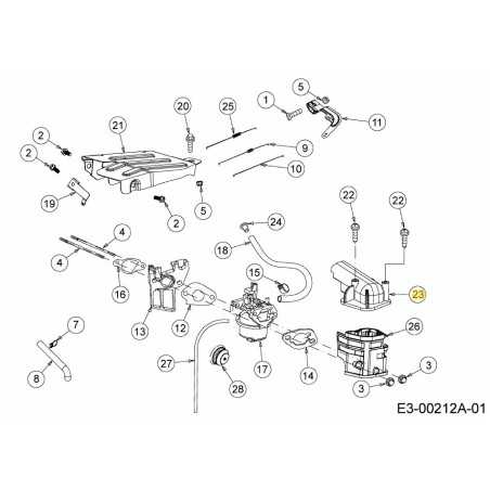 BOÎTE DE CHAUFFAGE 751-10961 ORIGINALE MTD | NewgardenParts.com
