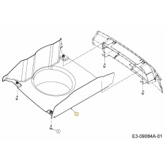 CONDOTTO ARIA STILE A B&amp-S SNGL 631-05277 ORIGINALE MTD | NewgardenParts.com