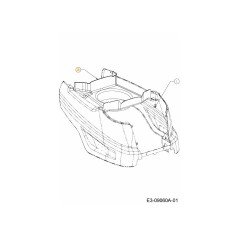 AIR SHROUD:K-STYLE:B&amp-S TWIN, 631-05275 ORIGINAL MTD | NewgardenParts.com