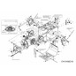 ARBRE ASM:HEX:ROUE DE FRICTION 618-04322A ORIGINAL MTD