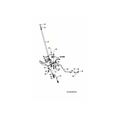 ALBERO STERZO .625ODX24.25 LG 738-1001A ORIGINALE MTD | NewgardenParts.com