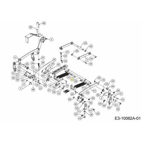 ARBRE DE COMMANDE DE LEVAGE DE PLATEAU AVANT 680-00444 ORIGINAL MTD | NewgardenParts.com