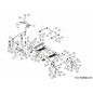 ALBERO ASM PONTE SOLLEVATORE ANTERIORE 680-00444 ORIGINALE MTD