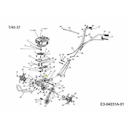ALBERO A VITE SENZA FINE CON CUSCINETTO FLANGIATO 092.65.040 ORIGINALE MTD | NewgardenParts.com
