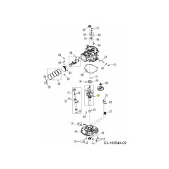 ALBERO MOTORE 751-14417 ORIGINALE MTD | NewgardenParts.com