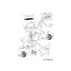 ALBERO, SPREADER AF-25305 ORIGINALE MTD | NewgardenParts.com