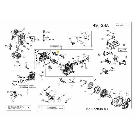 ARBRE D'ÉQUILIBRAGE 751-12095 ORIGINAL MTD | NewgardenParts.com