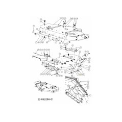 SOPORTE DE RUEDA DE EJE-BOLAS 711-05159 ORIGINAL MTD | NewgardenParts.com