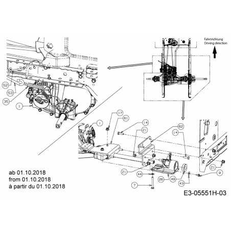 ROD:CONT:ASM:HYD:TO BE ZINCED 647-05061-Z ORIGINAL MTD | NewgardenParts.com