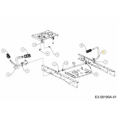 PIED ASM : FREIN 647-05033 ORIGINAL MTD | NewgardenParts.com