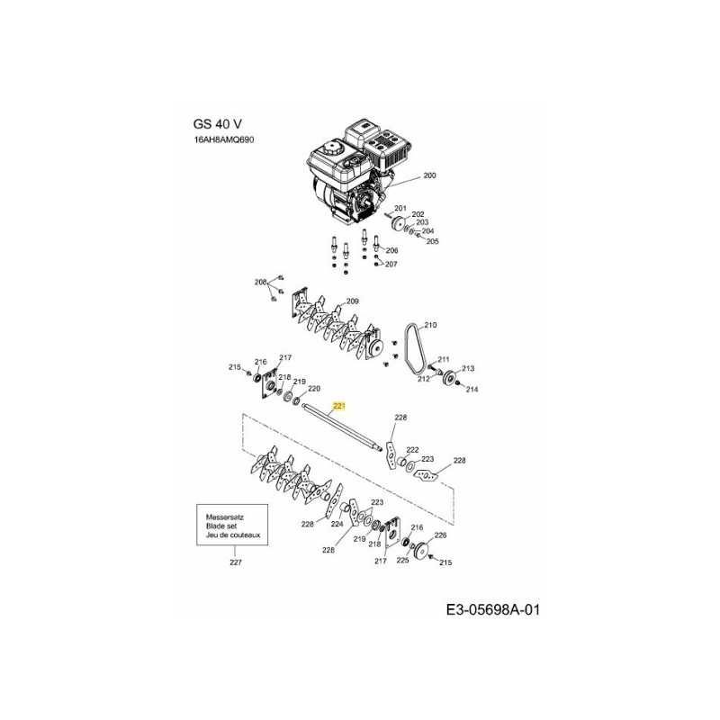 ALBERO UV30/32EV 3635120 ORIGINALE MTD ALBERO UV30/32EV 3635120 ORIGINALE MTD