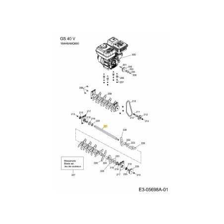 SHAFT UV30/32EV 3635120 ORIGINAL MTD | NewgardenParts.com