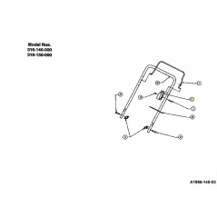 THROTTLE HOUSING WITHOUT LEVER 746-0875 ORIGINAL MTD | NewgardenParts.com