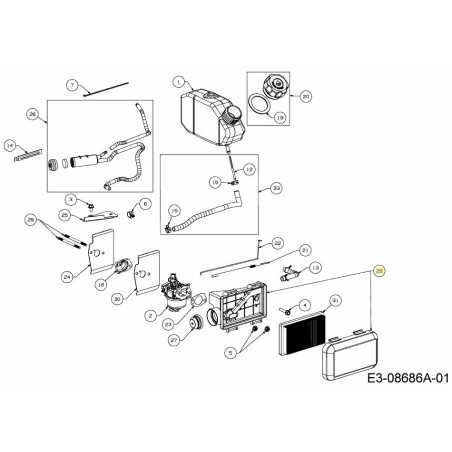 Boîtier de filtre à air 751-14825 d'origine MTD | NewgardenParts.com