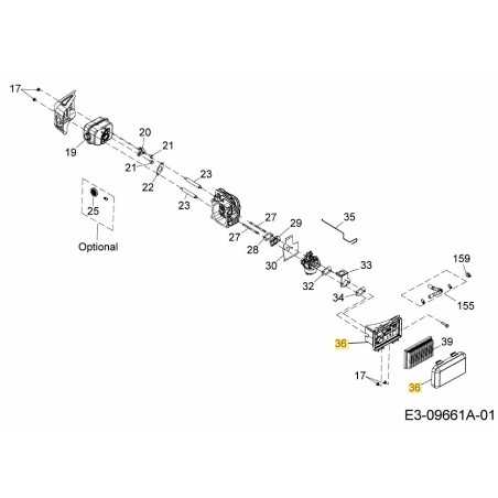 ALLOGGIAMENTO DEL FILTRO DELL'ARIA 751-14631 ORIGINALE MTD | NewgardenParts.com