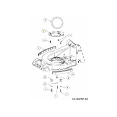 Tondeuse à anneaux 719-05364637 d'origine MTD | NewgardenParts.com
