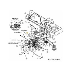 ANELLO DI SICUREZZA 732-0729 ORIGINALE MTD | NewgardenParts.com