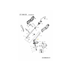 BOÎTE DE VITESSES ANGULAIRE 092.61.200 ORIGINALE MTD | NewgardenParts.com
