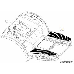 PAD:FDR:LEFT 731-09731A ORIGINAL MTD | NewgardenParts.com