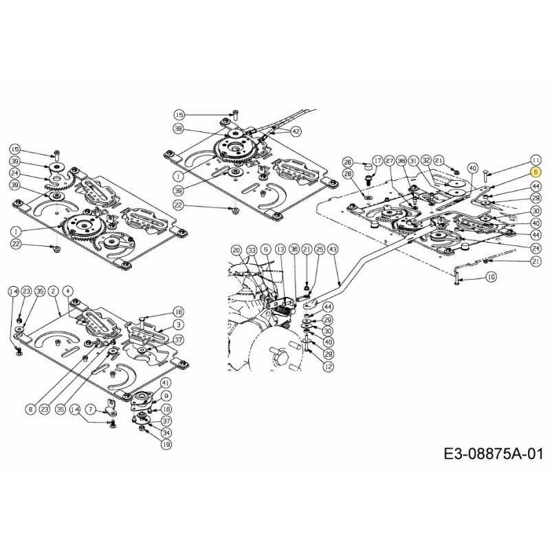 ATTUATORE DEL BRACCIO 703-07803A ORIGINALE MTD