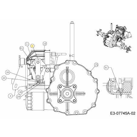 ARM NEUTRAL CONTROL 603-04340A ORIGINAL MTD | NewgardenParts.com