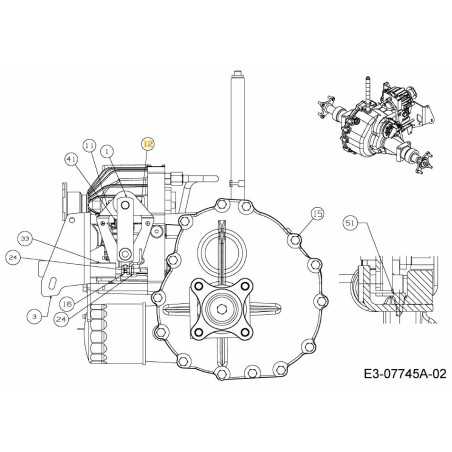 BRACCIO NEUTRO DESTRO 703-08779 ORIGINALE MTD | NewgardenParts.com