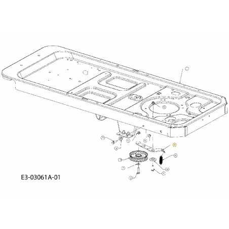 SOPORTE DE POLEA 703-05829 ORIGINAL MTD | NewgardenParts.com