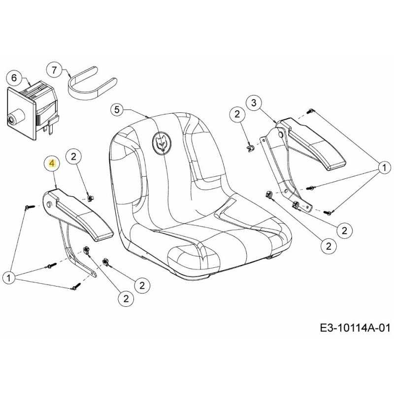 ARM:SEAT:RH:HI BACK:PREM 757-05046 ORIGINAL MTD