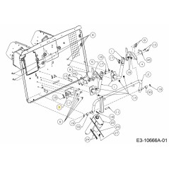 ASM CLEVIS ELEC GRASSBAG 683-05400637 ORIGINALE MTD | NewgardenParts.com