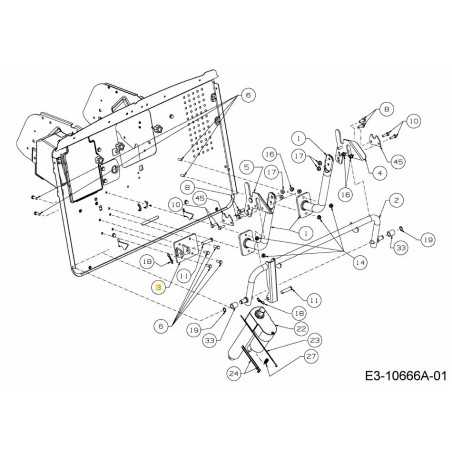 ASM CLEVIS ELEC GRASSBAG 683-05400637 ORIGINALE MTD | NewgardenParts.com