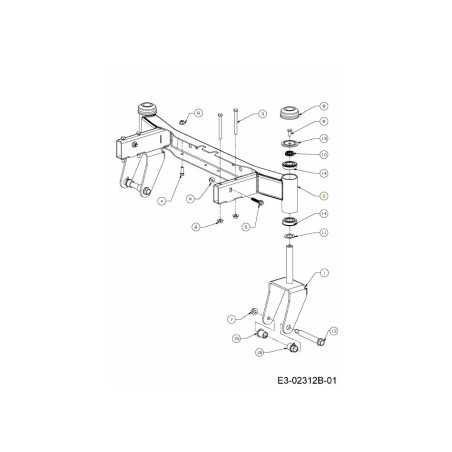 FRONT AXLE 603-05134-CY ORIGINAL MTD | NewgardenParts.com