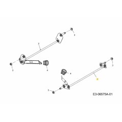 FRONT AXLE 611-04143B ORIGINAL MTD | NewgardenParts.com
