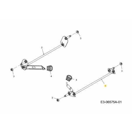 FRONT AXLE 611-04143B ORIGINAL MTD | NewgardenParts.com