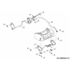 FRONT AXLE ASSY. 611-05041B ORIGINAL MTD | NewgardenParts.com