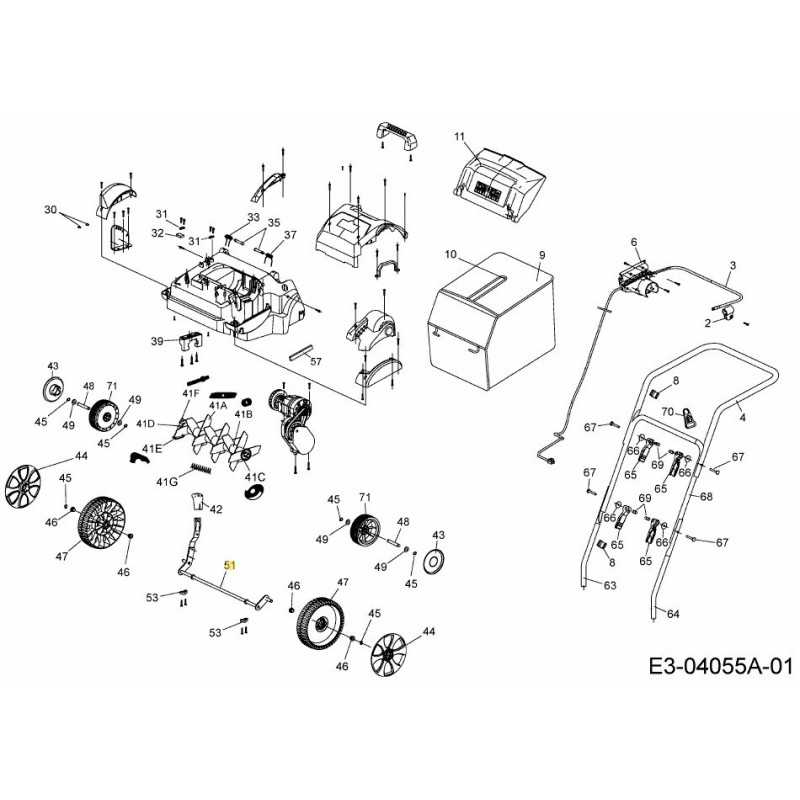 EJE DELANTERO 638-05001 ORIGINAL MTD