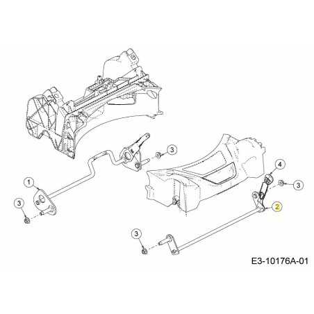 EJE DELANTERO 611-05022 ORIGINAL MTD | NewgardenParts.com