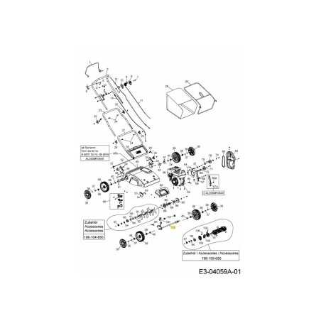 EJE DELANTERO 638-05005 ORIGINAL MTD | NewgardenParts.com