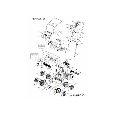 AXLE-FRONT PIVOT 638-05004 ORIGINAL MTD | NewgardenParts.com